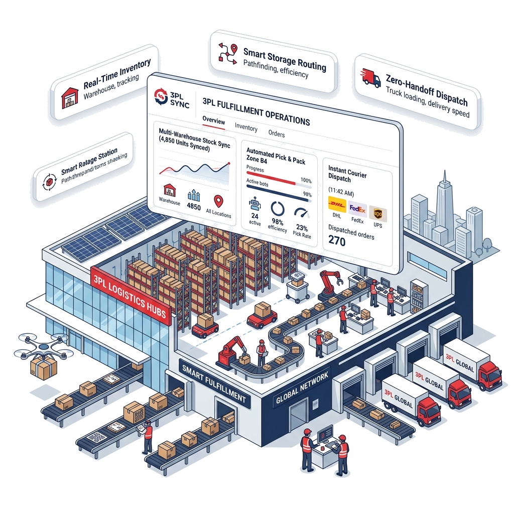 Shiplystic 3PL Logistics & Connected Fulfillment Hub